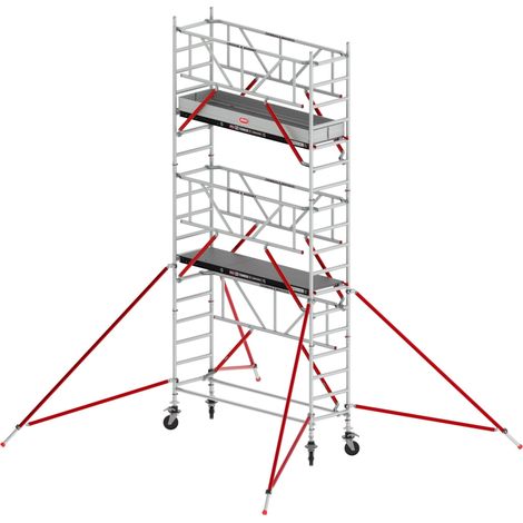 Altrex Fahrgerüst RS Tower 51-S Safe-Quick Aluminium mit Holz-Plattform 6,20m AH 0,75x2,45m