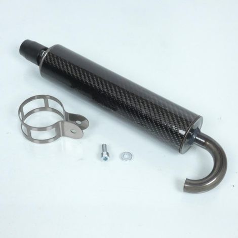 schalldämpfer kartusche auspuff Ø22 carbon lackiert für roller (1/5)