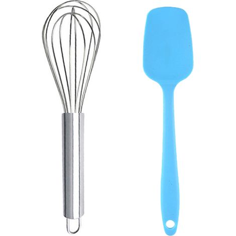Ustensiles De Cuisine En Silicone - Résistants À La Chaleur 230°C - Pour Poêles Antiadhésives - Lot De 2 Pièces (1/5)