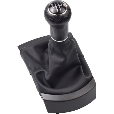 Pommeau de levier de vitesse manuel 5 vitesses pour Seat Ibiza 2002 2003 2004 2005 2006 2007 2008 2009 2010 (1/5)
