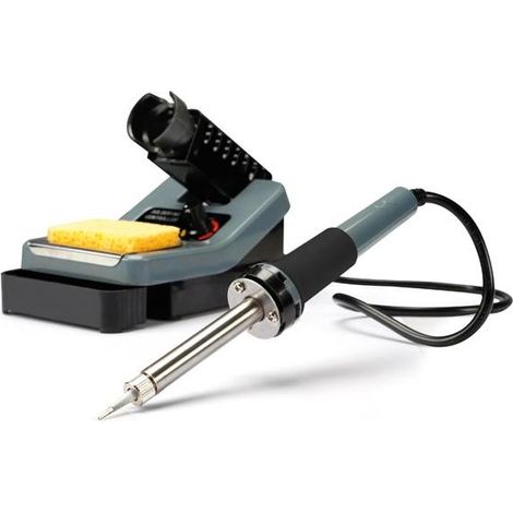 Velleman Lötstation 48 W mit LED-Anzeige und manueller Temperaturregelung 160–480 °C, ideal für Elektronik, DIY und Reparaturen