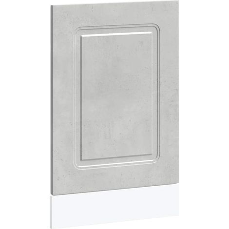 Maison Exclusive - Pannello Lavastoviglie Kalmar Grigio Cemento 45x1,5x57 cm