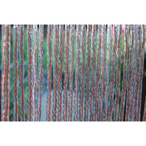 TÜRVORHANG MERANO 1, 90X210CM 90X210CM, BRAUN (1/5)