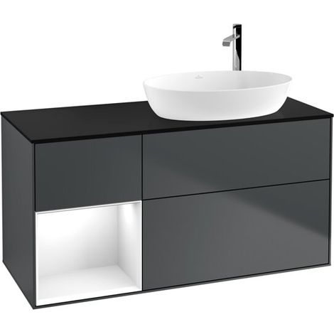 Villeroy & Boch F922GFHG Meuble sous-lavabo Finion F92 (1/2)