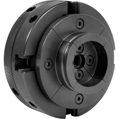 Mandrin de tournage concentrique 4 mors Ø 96 mm – Serrage 40 à 85 mm – Filetage M25,4 mm x 8 TPI – Précision pour bois dur