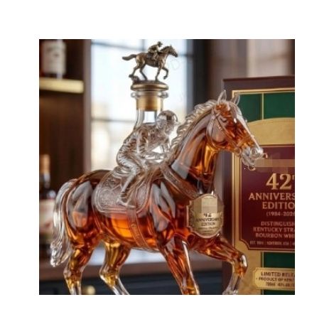 Stylish, portable, practical, and creatively designed horse-shaped animal wine bottle -