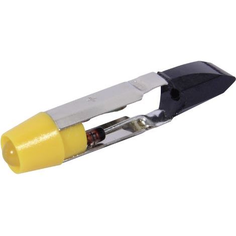 CML 1505125UY3 Voyant de signalisation LED jaune T5.5 12 V/DC, 12 V/AC 280 mcd (1/3)