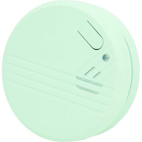 Perfil detector de humo blanco con alarma de 85 dB (1/2)