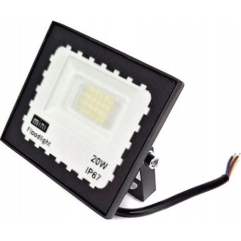 Halogen LED 20W Lampe Flutlicht IP65 Garten Außen Flutlicht (1/5)