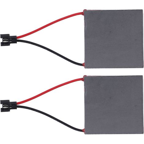 Feuille de production d'énergie pour ventilateur de cheminée, 2 pièces, réparation de remplacement de poêle à bois alimenté par la chaleur, résistant à 227 ℃ (1/5)