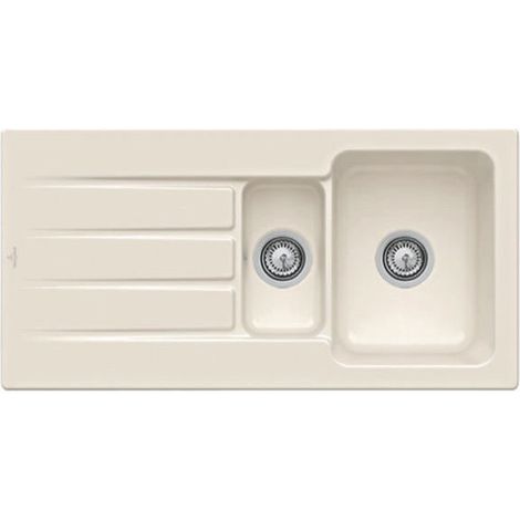 V&B Spüle 60 XR ARCHITECTURA 1000x510mm Handbetätigung crema