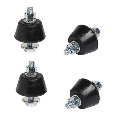 KIT 4pz ANTI VIBRANTI staffa climatizzatore condizionatore SUPPORTI