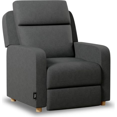 Nalui Sillón Relax Gris Antracita One Fabric Reclinable (1/5)