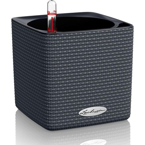 VASO CUBE COLOR 14X14X14 GRIGIO ARDESIA (1/5)