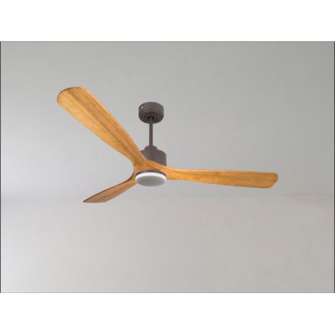 Ouray de Klassfan - Ventilateur de plafond et destratificateur moteur DC Blanc pales bois clair 45 à 55 m² OurayDC4P7Sw178 (1/5)