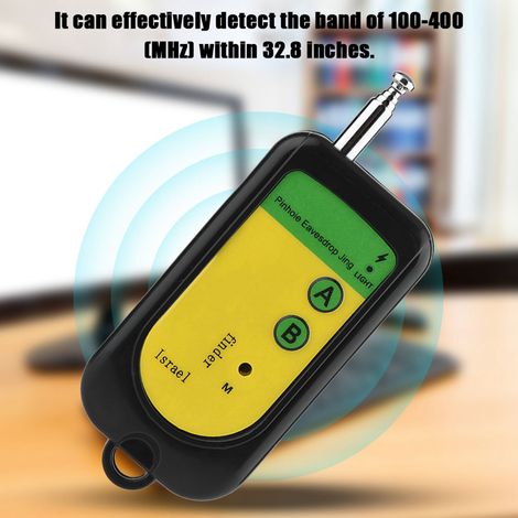 Détecteur de signaux sans fil, détecteur de signaux de téléphone portable, détecteur de signaux RF sans fil (1/5)