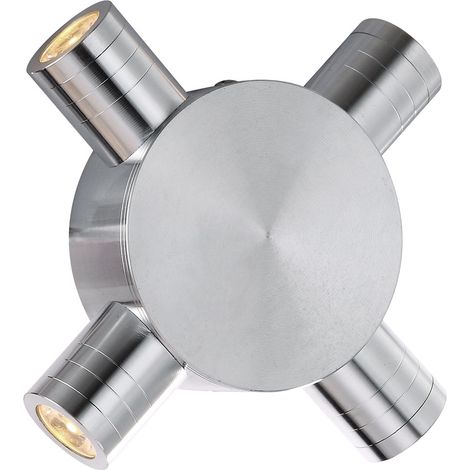 Wandbeleuchtung Wandlampe Wandleuchte Beleuchtung Lampe LED Globo Gordon 7604