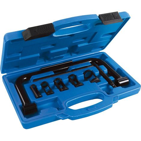 Coffret compresseur de ressort demonte leve soupape universel auto moto (1/4)