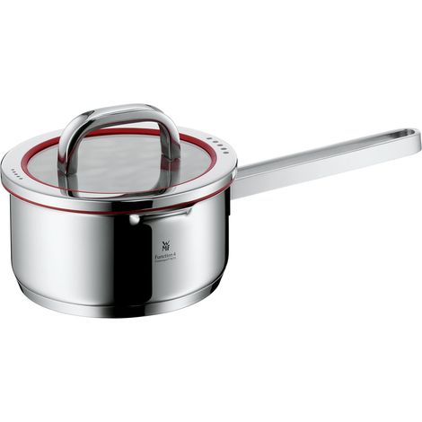 WMF 763166380 Function 4 Pentolino con Manico, Diametro di 16 cm, con Coperchio (1/4)