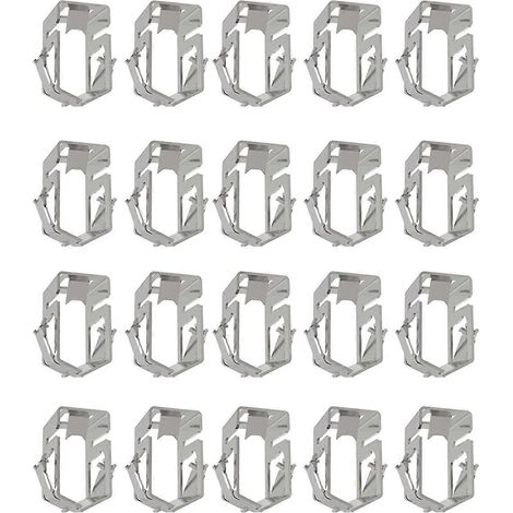 Support de fixation pour panneau solaire photovoltaïque, boucle métallique pour toutes les hauteurs de cadre (1/5)