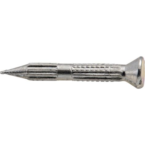 Pointe béton striée tête fraisée Viswood 3,5x50 mm (Boite de 80g)
