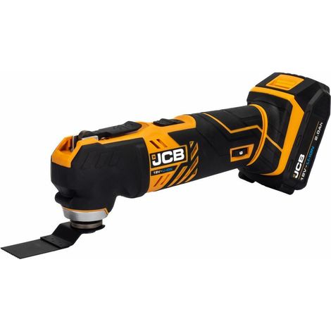 Utensile oscillante multifunzione 18v (incl.: batteria 2ah, caricabatterie, borsa)