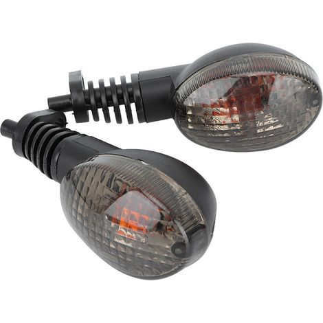 Lampe de Clignotant Remplacement pour Kawasaki Para Ninja 250 Moto Modifiée (Noir)