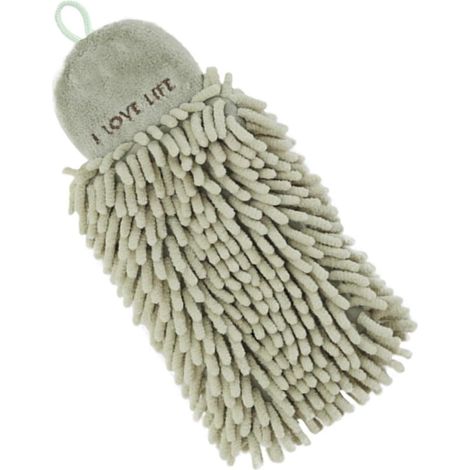 Serviette pour cuisine et salle bain SECFOU brodée à séchage rapide