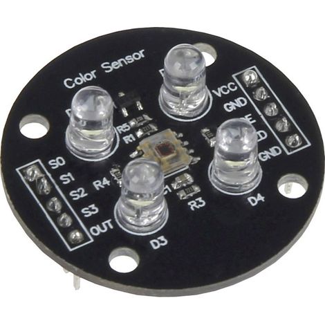 Joy-it sen-color Arduino Erweiterungs-Platine Schwarz Passend für (Einplatinen-Computer) Arduino 1 S (1/3)