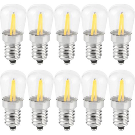 Mini ampoule LED E14 à Filament court E14 1.5W AC 230V pour maison voiture armoire htel éclairage (1/5)