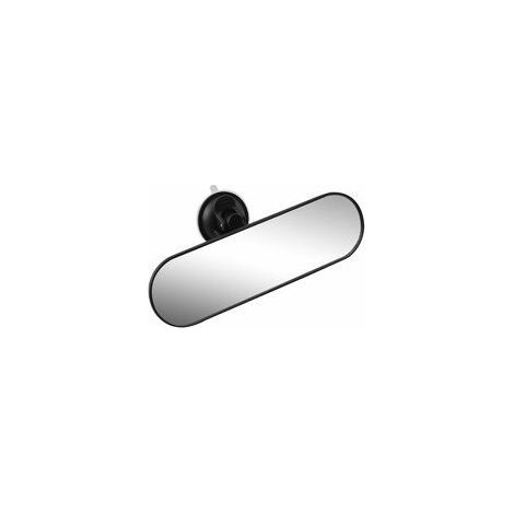 Rearview Mirror, Universal Car Truck Interior Rearview Mirror with Suction Cup, 220 x 65mm, Black (1/5)