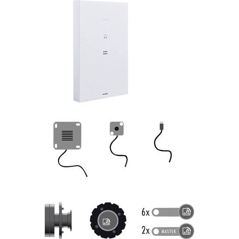 [NEUWERTIG] B-Ware m-e modern-electronics Vistadoor Türsprechanlage Gegensprechanlage Anschlussbox (1/2)