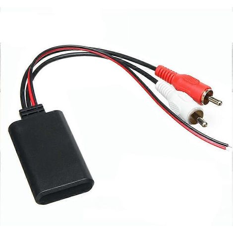 Câble audio Bluetooth pour voiture avec prise RCA mâle, câble audio auxiliaire ( ) (1/5)