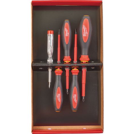 Milwaukee Set di 5 cacciaviti elettrici VDE