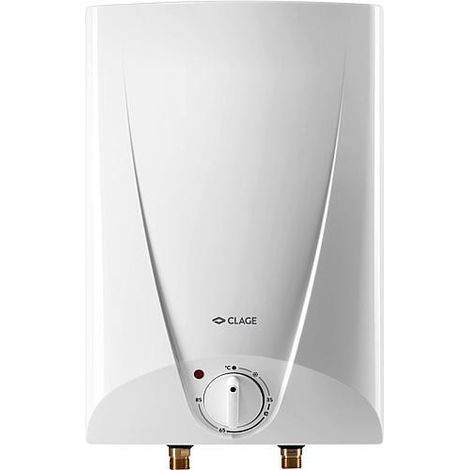 Clage – Chauffe-eau à accumulation 5 litres – Sans pression – Réglage température 35-85°C – Protection anti-gel – Cuve polypropylène (1/3)