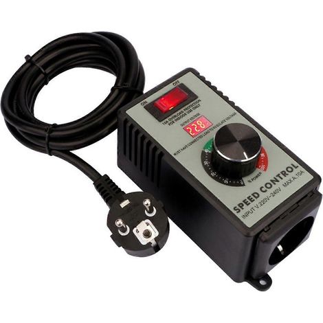 Variateur de vitesse pour meuleuse d'angle, 220-250 V CA, puissance maximale de 4000 W, outil électroportatif, prise UE (1/4)