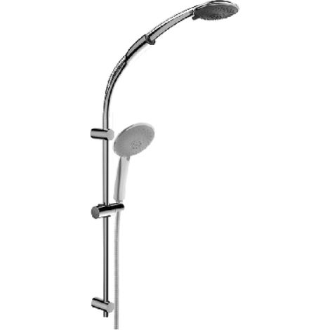 SALISCENDI COMPLETO MOD. TWIN Cromo PAFFONI