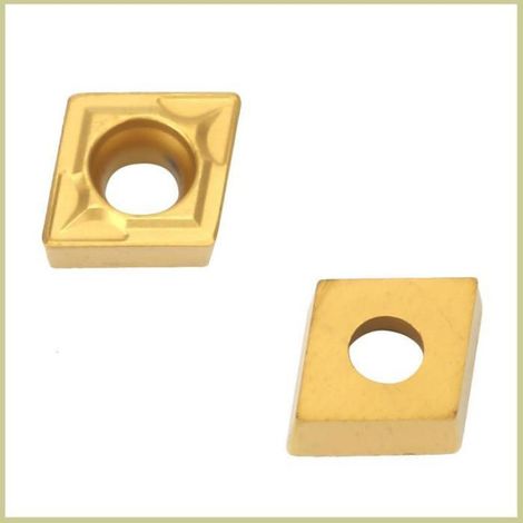 10 inserts CCMT060204 en alliage carbure pour tour CNC, pour usinage acier inoxydable, fixation précise, lot de 10 pièces (1/4)