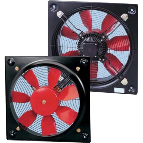 Ventilateur mural, hélice PVC, 3150 m3/h, 2 pôles, triphasé 230/400V, D315 mm S&P (UNELVENT) 010743