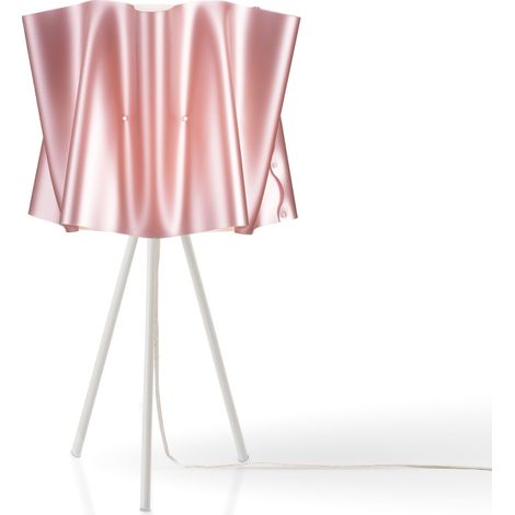 Lampada Da Scrivania Moderna 3 Piedi Folio Polilux ® Pink Metal 1 Luce E27 (1/2)