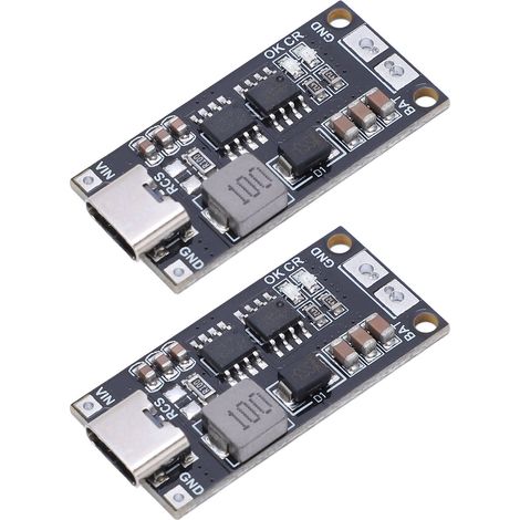 2 robuste Akkulademodule, 2S Typ C – 8,4 V Boost-Lithium-Akkumodule, 1 A (1/5)