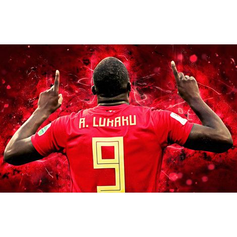 Papier peint panoramique Football - Joueur de Foot - 130 cm x 81 cm (1/2)