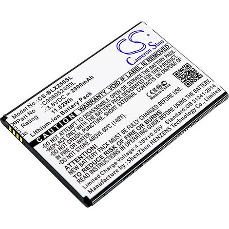 NX - Batterie téléphone, smartphone, GSM pour Blu 3.8V 2900mAh - C906052400L