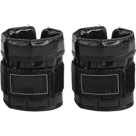 Sangles de lestage pour chevilles et poignets - Accessoires de musculation Power Weight Lifting Wrist Wraps Supporte 1-3 kg Cadeau (1/5)