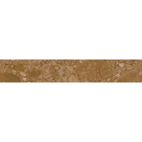 Aelle - Carrelage sol / mur effet terrazzo marron 19,4x120 cm BROWN WASH - Vendu par boîte de 0,93 m² (1/4)