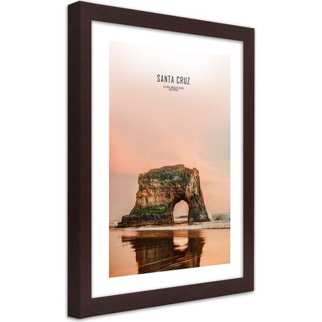 Quadro con cornice, Santa Cruz - 40x60 (1/5)