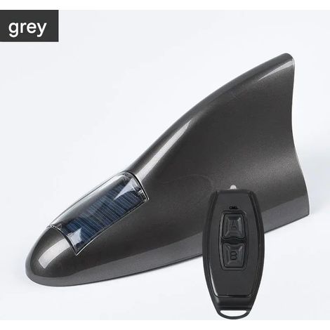 Antenne solaire magnétique pour voiture, feux LED pour camion, feux clignotants colorés, ailerons de requin, adaptés aux voitures et aux camions (1/3)