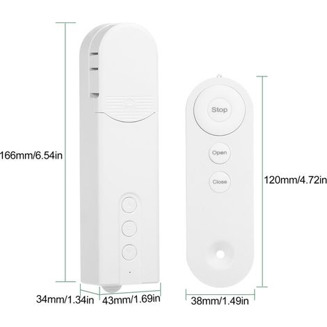 Tende a rullo motorizzate con motore, controllo Wi-Fi, catenella intelligente, app di controllo, timer e telecomando.
