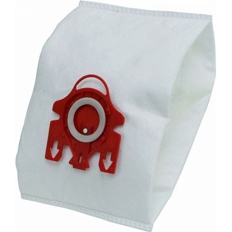 10 Pièces Sac Aspirateur Sacs À Poussière pour Aspirateur pour Miele Compact C1, C2 Sac 3D Efficiency S700, S241 - S256i, S4000-S4999,rose (1/4)