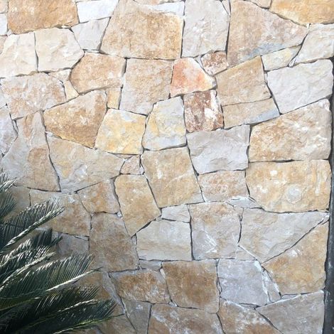 Parement Pierre Naturelle Cahors Mix - Couche 1m² - Ti'ma Stone (1/3)